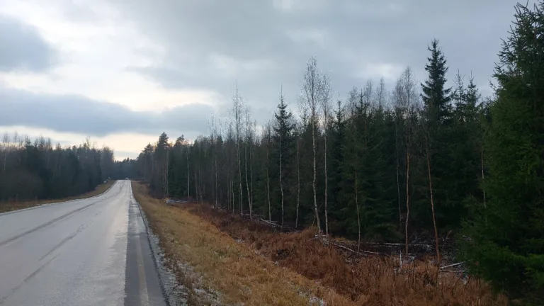 Loviisantie, kuvion 16.1 kohdalta.